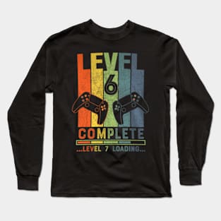 Level 6 Complete 6 Years Wedding Long Sleeve T-Shirt